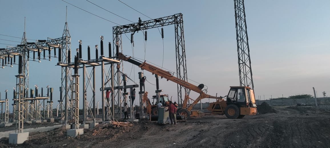 765kV GIS Substation Erection